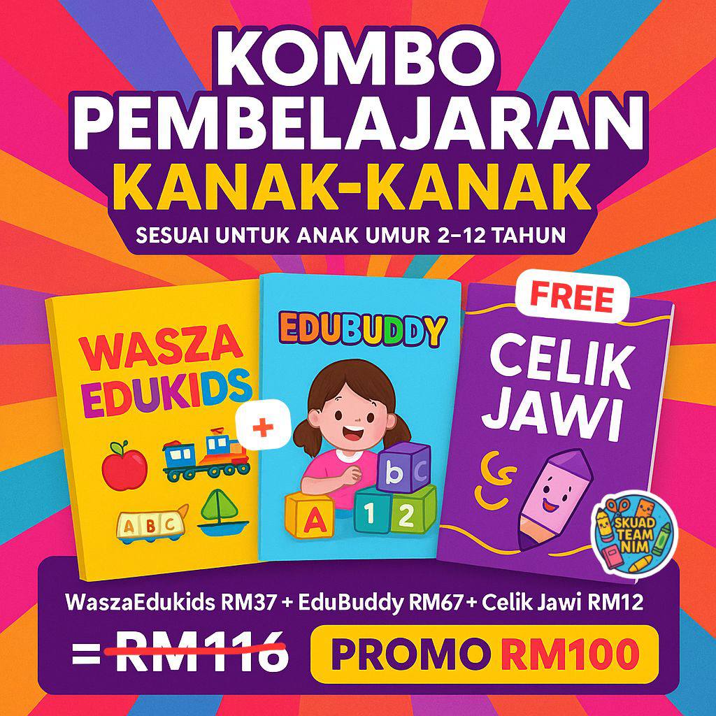 Combo Wasza + Edubuddy + CelikJawi