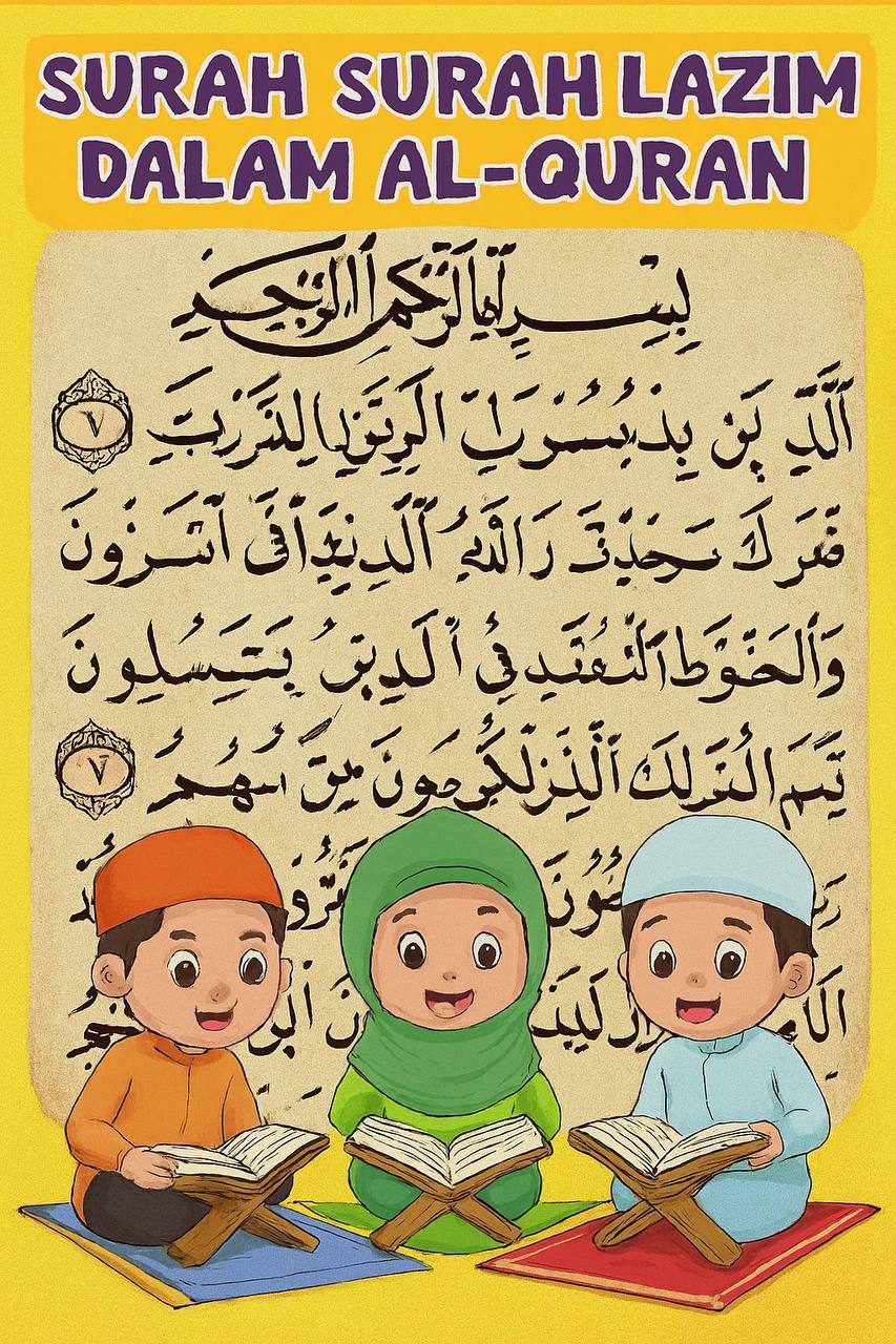 Surah Hafazan Tahun 1-3